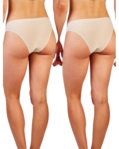 Culotte mini femme Promise PB8192 – Pack de 2 sans coutures
