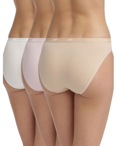 Pack de 3 culottes DIM - D4H00 Les Pockets Ecodim