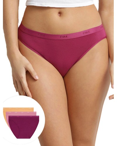 Pack de 3 culottes DIM - D4H00 Les Pockets Ecodim