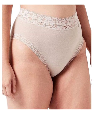 Culotte femme 3324 Coton sans coutures avec dentelle florale - Avet