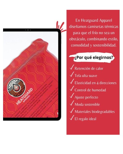 T-shirt Thermique Femme Col Montant -  Heatguard