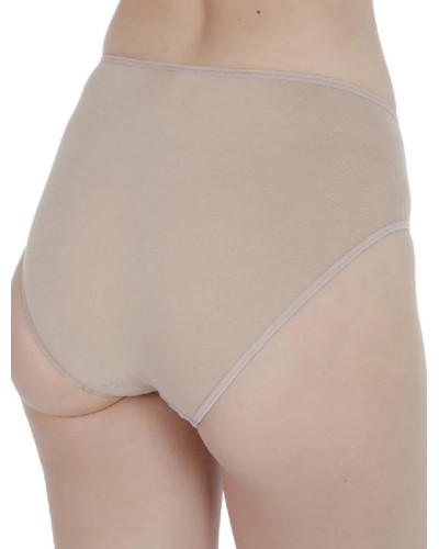 Culotte midi en coton Avet Rose