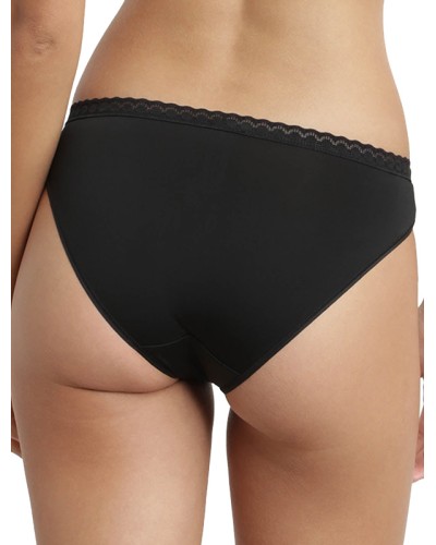 Culotte Daily Micro en microfibre noire - DIM
