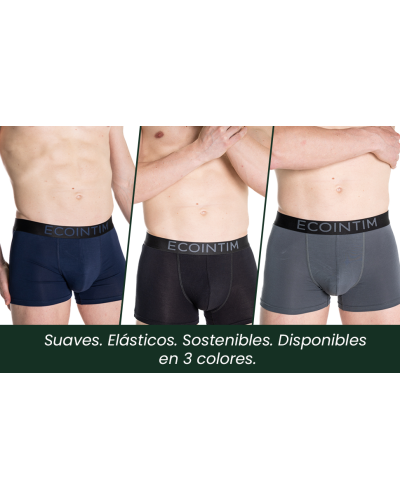 Pack de 3 Boxers en Bambou - ECOINTIM
