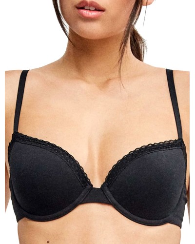Soutien-gorge basique avec bonnets en coton Plumetti, armatures et mousse 1/10082T - Gisela