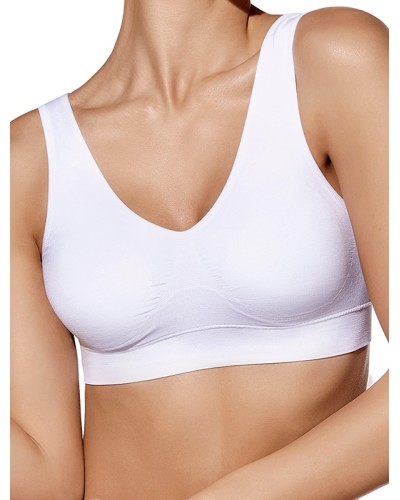 Soutien-gorge LOUISE - Sans coutures, sans armatures, avec rembourrage amovible, post-opératoire - Selene