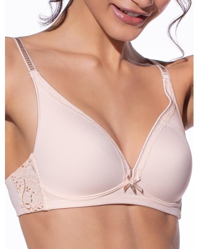 Soutien-gorge brassière ADRIANA, sans armatures, en dentelle, bonnet B - Selene