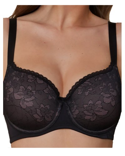 Soutien-gorge VENUS à armatures et rembourré, dos large, bonnet C - Selene
