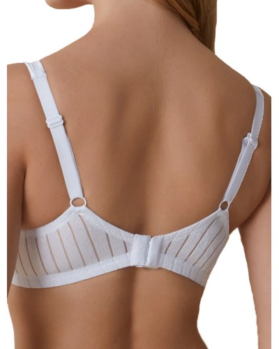 Soutien-gorge rayé VANESA en maille avec armatures, bonnet C - Selene
