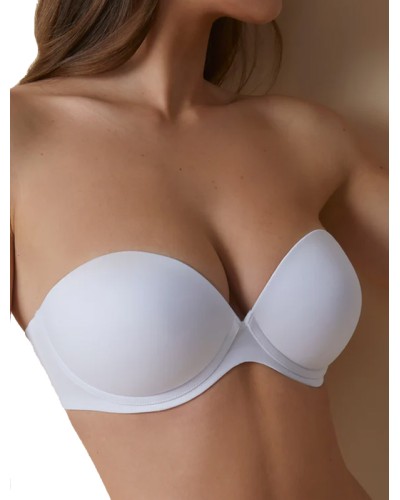 Soutien-gorge push-up sans bretelles TANIA avec silicone antidérapant, bonnet B - Selene