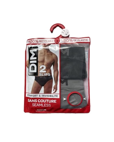 Slips Homme Sans Couture Micro pack 2 Microfibra Stretch - DIM