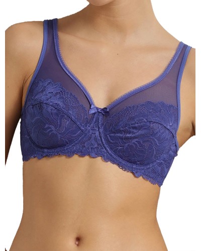 Soutien-gorge à armatures en dentelle florale DIM Generous Essentiel