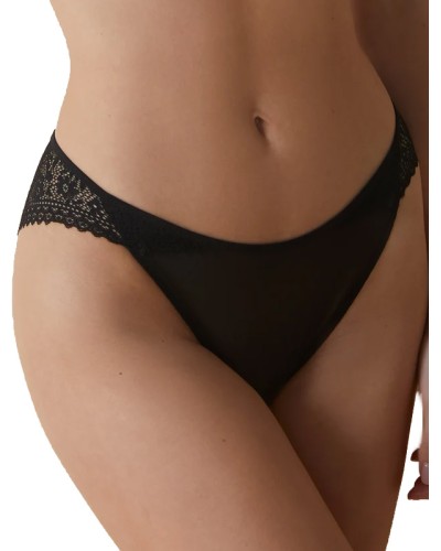 Culotte Laia 3120 en dentelle florale et tulle - Selene