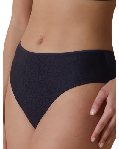 Culotte taille haute 3123 Mariví-Teresa imprimé rose - Selene