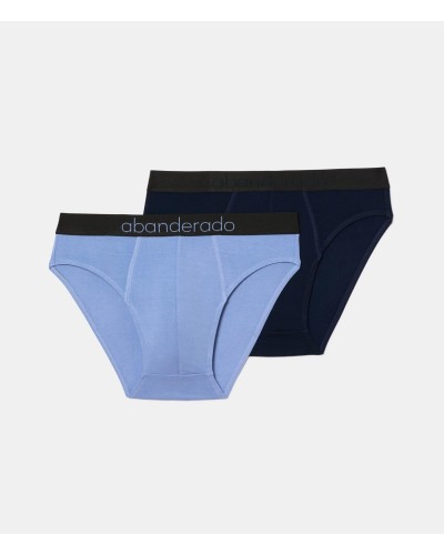 Abanderado-Lot de 2 slips fermés en bambou collection Sensitive
