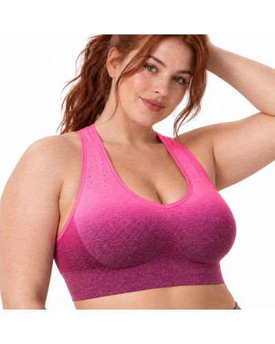 Soutien-gorge de sport DIANA sans coutures avec dos et rembourrage amovible - Selene
