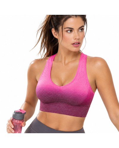 Soutien-gorge de sport DIANA sans coutures avec dos et rembourrage amovible - Selene