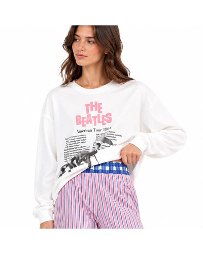 Pyjamas pour femmes – The Beatles American Tour 1964 Interlock - Gisela