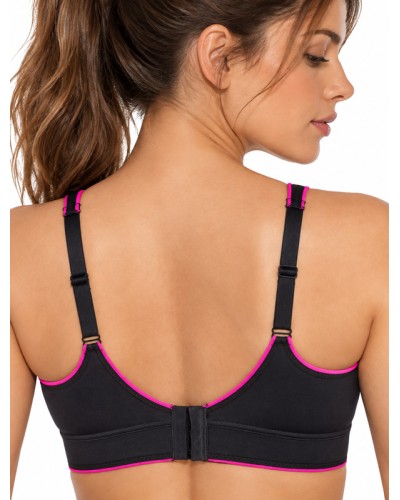 Soutien-gorge de sport sans armatures GINA double couche, bonnet C - Selene