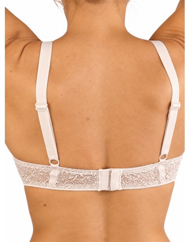 Soutien-gorge Irina à armatures, dentelle et décolleté en V - Selene