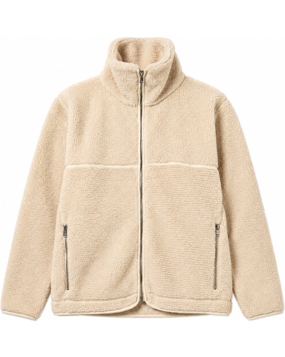Veste polaire beige légère pour femme – Style urbain et sportif – GISELA