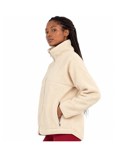 Veste polaire beige légère pour femme – Style urbain et sportif – GISELA