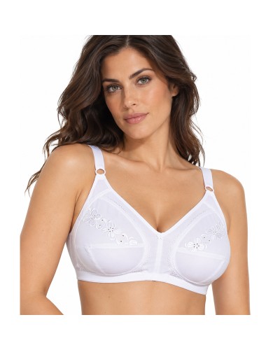 Soutien-gorge sans armatures PERLA Simplex brodé, bonnet B - Selene
