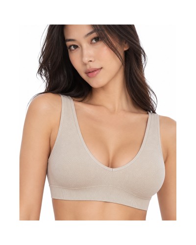 Soutien-gorge sans coutures LETIANA, sans armatures et avec coussinets amovibles - Selene