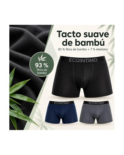 Pack de 3 Boxers en Bambou - ECOINTIM
