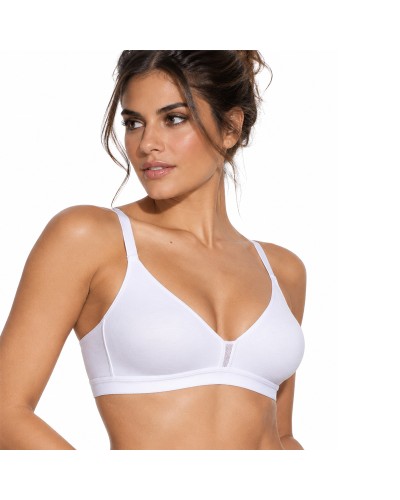 Soutien-gorge en coton CONFORT, sans armatures maintien naturel - Selene