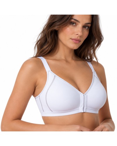 Soutien-gorge de sport NORA à fermeture avant, sans armatures - Selene