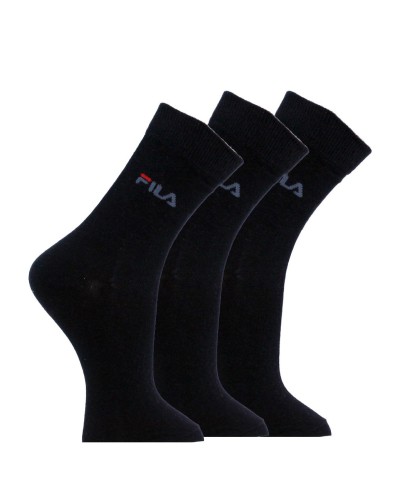 Chaussettes Fila mi-longues coton x3