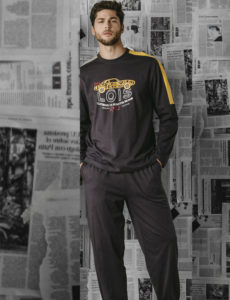 Pyjama Lois Marengo à Manches Longues pour Homme. Pyjamas LOIS pour l'Hiver