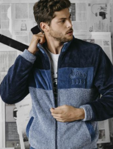 Homme LOIS T-shirt à Manches Longues Homme - Couleur Marine