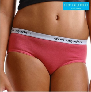 Culotte rose pour fille confortable Don Algodón tendance